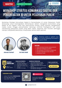 BIMTEK STRATEGI KOMUNIKASI DIGITAL & PEMANFAATAN AI UNTUK PELAYANAN PUBLIK
